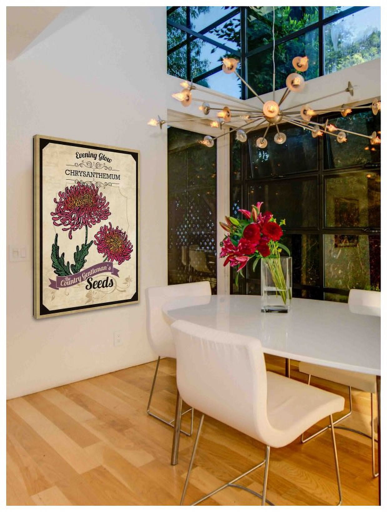 Marmont Hill "Flower Packet Chrysanthemum" Painting Print on Canvas