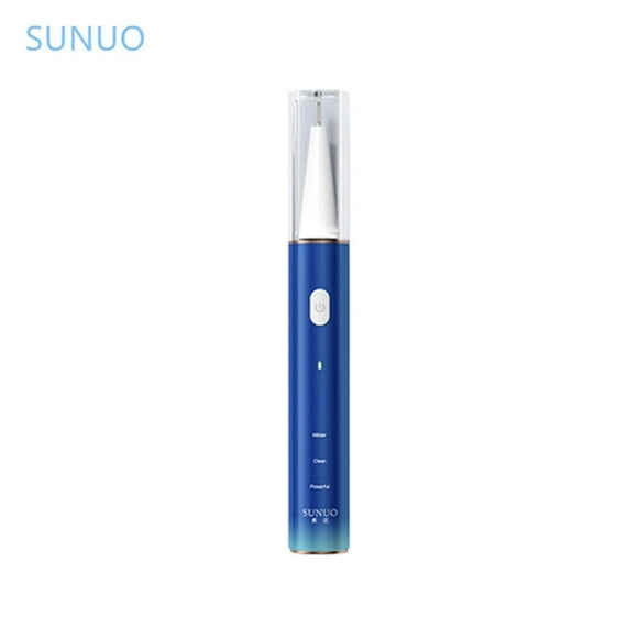 Sunuo Visual Ultrasonic Dental Scaler IPX7 Waterproof Dental Calculus Remover w/3 Modes/5MP HD Mini Camera/LED Auxiliary Light/Auto-off Protection Portable Rechargeable Household Tartar Scraper