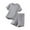 Grey, variant on Kaemgyyd Unisex Kids Boys Girls Pajamas Set 2 Piece Pjs Set Soft Cozy Short Sleeve Sleepwear with Pj Bottoms Kids Summer Outfit 3-16 T