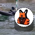 thumbnail image 6 of lacooooppia Adult Kayak Vest Multipurpose Life Jacket for Canoeing Water Sports Kayaking XL Orange, 6 of 8