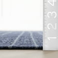 thumbnail image 2 of Charlie Plaid Wool Area Rug, 7' 6" x 9' 6", Charlie Blue, 2 of 8