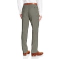 thumbnail image 4 of Mens Ticket Pocket 2-piece Olive Cotton Modern Fit Suit DTI, 4 of 5