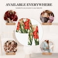 thumbnail image 7 of Sigee Vibrant Amaryllis Flowers for Women’s Pajama Sets Long-Sleeved Pjs Sets for Women 2 piece Sleepwear-XX-Large, 7 of 7