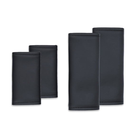 Interior Door Grab Handle PU Leather Cover Trim for Left & Right,PU Leather Protective Case Cover