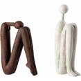 thumbnail image 2 of Tabletop decoration, minimalist portrait, sculpture, art resin, desktop decor, abstract Zen, home, gift, cabinet, 2 of 5