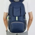 thumbnail image 3 of Qarigey plegable para ciclismo impermeable y de alta capacidad para deportes al aire libre para ciclismo Mochilas negro 21 pulgadas, 3 of 6
