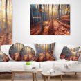 thumbnail image 4 of Designart Crimean Mountains Tree Shade - Landscape Photography Throw Pillow - 16x16, 4 of 5