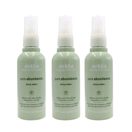 Aveda Pure Abundance Style Prep Hair Volume Spray 3.4 oz Pack of 3