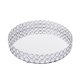 thumbnail image 4 of Bandeja de cristal, plato para tartas, caja de almacenamiento de cosméticos, bandeja de hierro con espejo dorado, bandeja para bodas y Halloween, 4 of 5