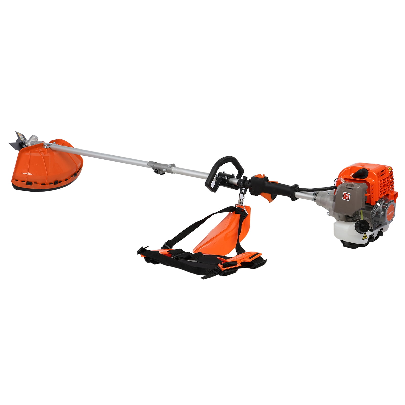 WETS 5 in 1 Lawn Mower, 52CC Gas Weed Trimmer, Cordless Hedge Trimmer, 2-Stroke Brush Cutter, Handheld Chainsaw Hedge Pruner