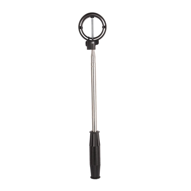 Recogedor de pelotas de golf telescópico de acero inoxidable, 8 secciones, recogedor de pelotas de golf, accesorios de golf, color negro YUNYI BRAND Deportes