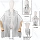 thumbnail image 4 of Chales y chales para vestidos de noche, chales suaves para mujer, chal para regalo de boda, 200*70 cm, 4 of 7