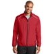 thumbnail image 1 of Chaqueta con cremallera completa Zephyr Reflective Hit de Port Authority. J345 Rojo intenso/Negro intenso Autoridad Portuaria J345, 1 of 1