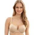 thumbnail image 2 of PANACHE Nude Porcelain Elan Plunge T-Shirt Bra, US 34E, UK 34DD, NWOT, 2 of 4