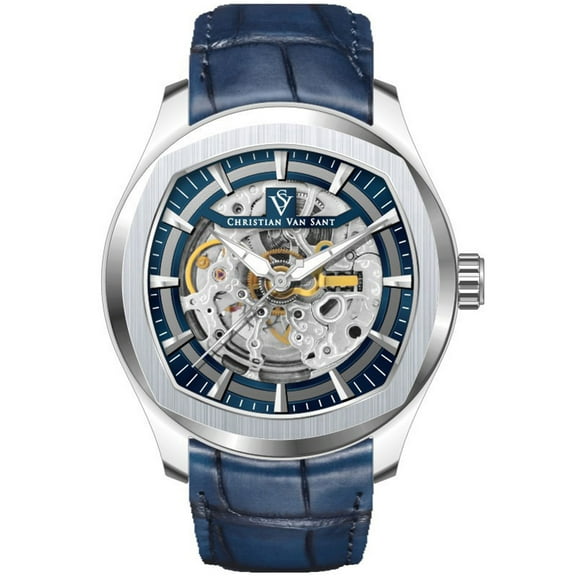 Christian Van Sant Men's Romeo Blue Dial Watch - CV9501