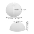 thumbnail image 2 of TABLZONE 2Pcs Modern Plastic Lamp Shade -match Style Living Room, 2 of 8