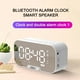 thumbnail image 2 of Reloj Despertador Digital Xihbxyly con Espejo Led y Altavoz Inalámbrico, 2 of 2