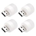 thumbnail image 1 of ColoMX 4 unids luces USB por noche enchufe creativo en LED luz nocturna Mini USB LED luz, 1 of 7