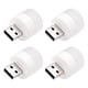 thumbnail image 1 of ColoMX 4 unids luces USB por noche enchufe creativo en LED luz nocturna Mini USB LED luz, 1 of 7