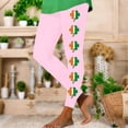 thumbnail image 3 of Dlentnea St. Patrick's Day Leggings for Womens High Waist Casual Fashion Stretchy Workout Running Pants S-3XL, 3 of 6
