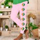 thumbnail image 5 of Pantalones de Yoga de Cintura Alta Día de San Patricio Impreso Corriendo Suelto Pantalones de Yoga Largos Traje de Pantalones de Mujer, 5 of 6