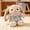B, variant on Cute Bunny Plush in Floral Dresses – Soft Stuffed Rabbit Dolls for Spring Celebration & Girly Room Decoration