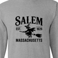 thumbnail image 4 of Inktastic Salem Massachusetts Est. 1626 Long Sleeve T-Shirt, 4 of 5
