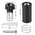 thumbnail image 2 of Uxcell 25x82mm Standoff Screws Stainless Steel with Accessories 4 Pack, Black 12mmx33mm, 2 of 6