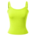 thumbnail image 4 of RMGVDSD Womens Tank Tops Shirts Women Spaghetti Strap Neck Ribbed Tank Tops Slim Fitted Camisole Basic Sleeveless Layering Shirts Dressy Casual Blouse, 4 of 5
