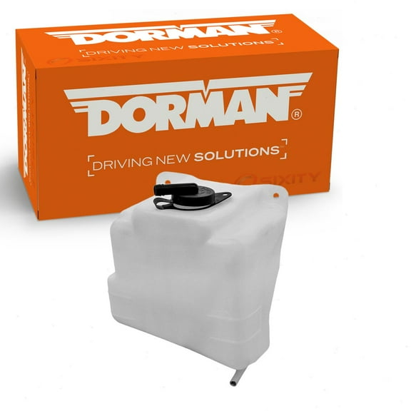 Dorman Front Engine Coolant Reservoir compatible with Chevrolet C1500 4.1L 4.3L 5.0L 5.7L 6.2L 7.4L L6 V6 V8 1988-1999