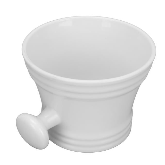 Accessoire de Rasage, Bol à Savon de Rasage Grand Bol à Savon de Rasage avec Poignée Conçu pour l'Avenir