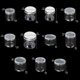 thumbnail image 3 of Empty Plastic Storage Jar with Lid Clear Cosmetic Makeup Refillable Bottles Face Cream Sample Pot Container Kitchen Household Goods Jars 80x60, 3 of 4