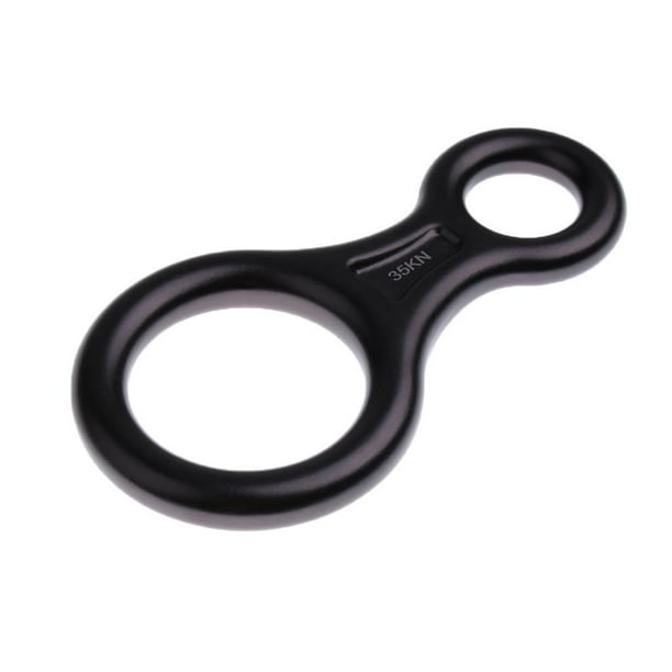 Descensor Figura 8 Cola 35KN Aleación de aluminio Gris