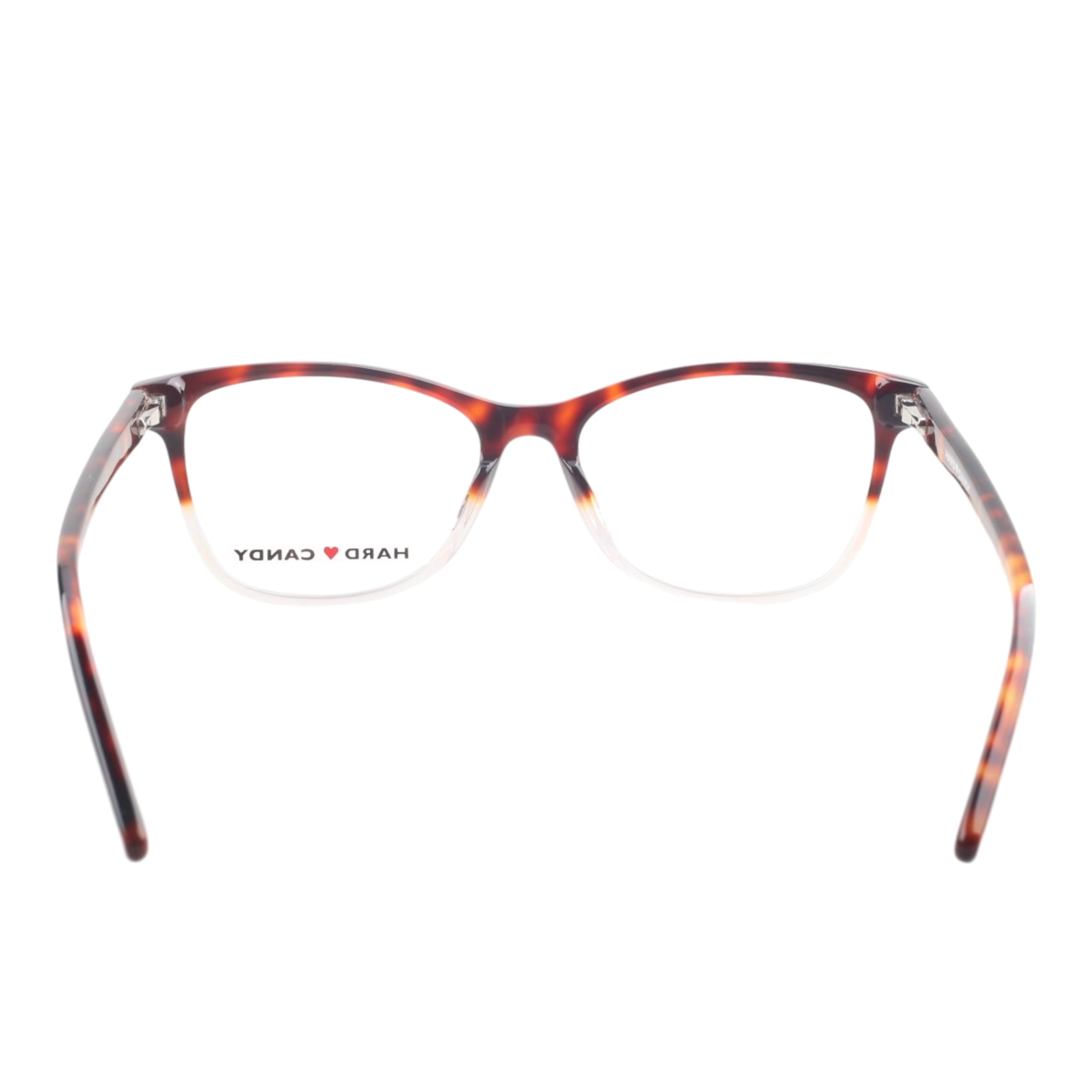 Hard Candy Tough Cookie Rx'ble Eyeglasses with Case, Tortoise Crystal