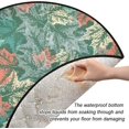 thumbnail image 3 of Abstarct Maple Leaf Colored Christmas Tree Mats Waterproof Tree Skirt, Autumn Leaves Xmas Tree Stand Tray Mat Floor Protector Pad for Holiday Party Decoration, 28.3", 3 of 6