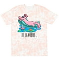 thumbnail image 3 of Inktastic Relaxolotl Cute Axolotl on Summer Vacation T-Shirt, 3 of 5