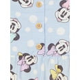 thumbnail image 4 of Minnie Mouse Baby Girl Shortall and Tee Outfit Set with Headband, Sizes 0/3 Months-24 Months, 4 of 5