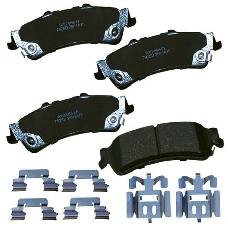 Bendix Brakes Disc Brake Pad Set Fits select: 1999-2006 CHEVROLET SILVERADO, 1999-2004 GMC NEW SIERRA