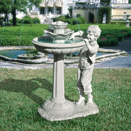 The Child's Mischievous Splash Sculptural Fountain