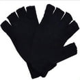thumbnail image 6 of Visland 2Pairs Men Women Winter Fingerless Gloves, Fashion Casual Solid Color Soft Skin-friendly Stretch Knitted Winter Hand Warm Mittens for Computer Working, 6 of 6