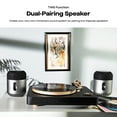 thumbnail image 2 of MP Kapsule TWS Bluetooth Portable 360° Speaker with Speakerphone, Black and Light Gray, 113-1001P01, 113-1001P01, 2 of 4