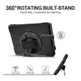 thumbnail image 3 of Heavy Duty Tablet Case For Samsung Galaxy Tab Active 4 Pro 2022 2019 10.1 T630 T636 T540 T390 T395 Stand Wrist Strap Cover Orange Tab Active 2 T395, 3 of 6