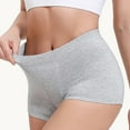 thumbnail image 6 of TYGHBN Women's Four Layer Leak Proof Underwear Absorbance Breathable Shorts for Women under Pants Shorts plus Size Women Spanks Shorts for Women Womens Cartwheel Shorts Ladies No Show Underwear Cute, 6 of 8