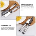 thumbnail image 4 of FUTUREORYY 1Ud Abrebotellas Y Abrelatas Multifuncional De Metal Negro Para Cocina Con Duradero, 4 of 8