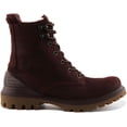 thumbnail image 2 of Ecco Tredtray Women's HM100K Waterproof Leather Ankle Boot In Burgundy Size 8/8.5, 2 of 6