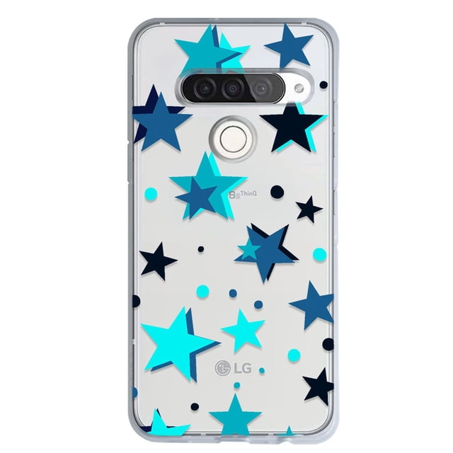 Funda InstaCase para LG G8s ThinQ Antigolpes Estrellas Azules