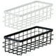 thumbnail image 5 of Organizador de cocina en metal, cesta colgante sin taladrar, almacenamiento de pared, estante de cocina, organizador de cocina, cesta de metal, para cocina, de acero, diseño de 2 niveles,, 5 of 8