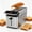 White, variant on WHALLPRO 4 Slice Long Slot Toaster, Touch Screen with Projection Display,1.5" Wide Slots, 5 Bread Types & 11 Shade Settings