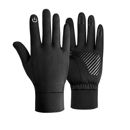 

Honeeladyy Clearance under 5$ Winter Gloves Touch Screen Water Resistant Thermal for Running Cycling Driving Hiking Windproof Warm Gifts for Men and Women