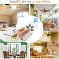 thumbnail image 5 of 53T UNIVERSAL Ceiling Fan Remote, 3 Speed Ceiling Fan & Light Dimmer, Work with18R 28R Receiver Compatible with 53T 11T 35T HD5 UC7030T UC9050T Remote etc.for Harbor Breeze Hampton Bay Hunter, 5 of 8